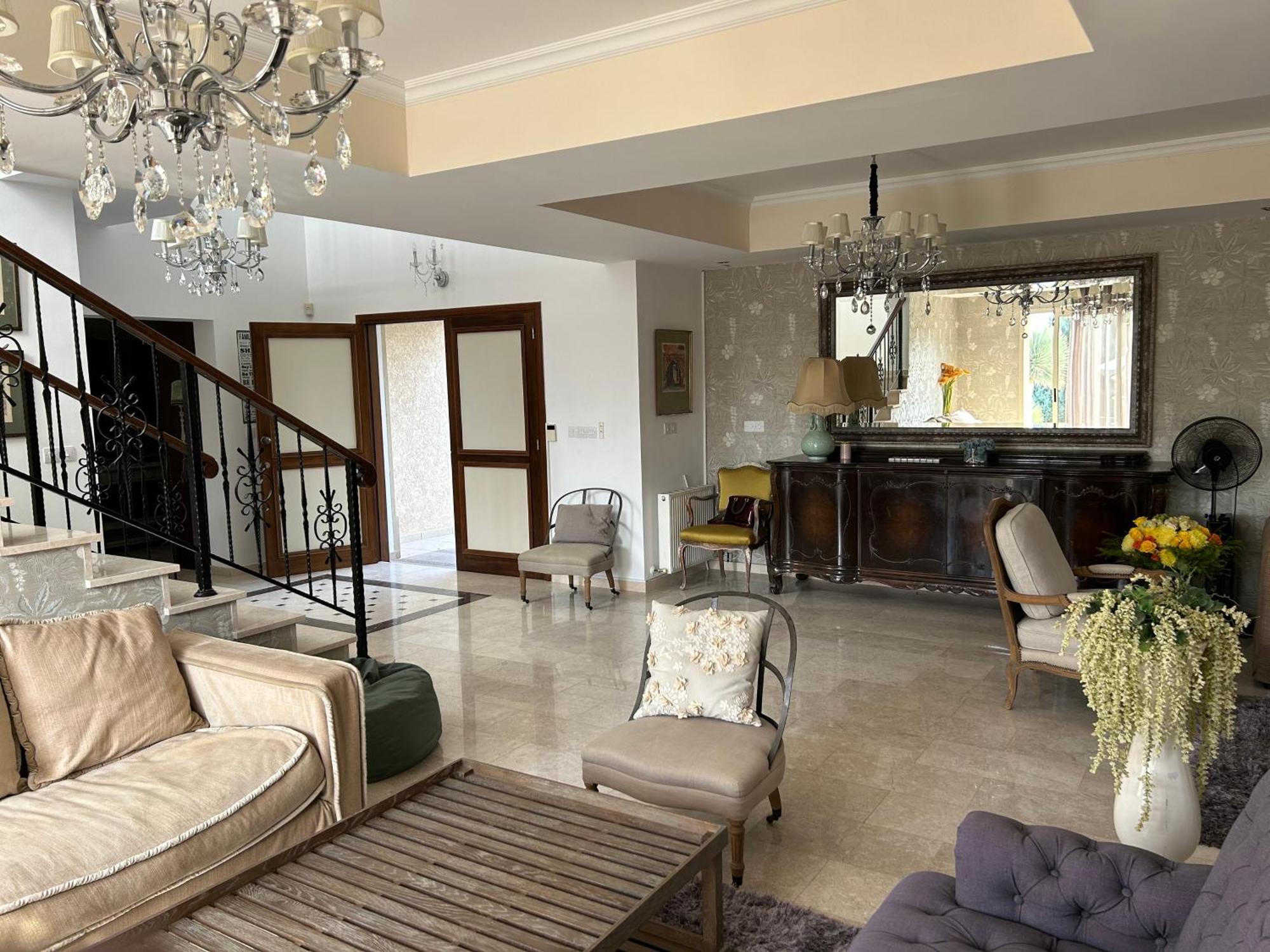 Seaview 6 Bedroom Villa & Private Pool Limassol Bagian luar foto
